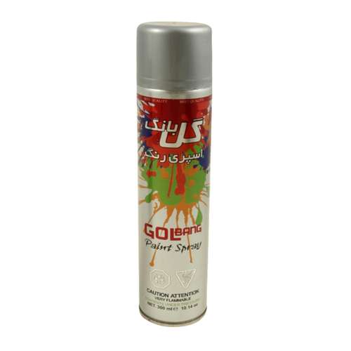اسپری رنگ خاکستری گل بانگ مدل GR300 حجم 300 میلی لیتر