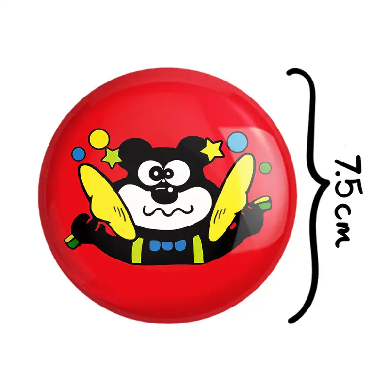 آینه جیبی خندالو طرح آدامس خرسی مدل تاشو کد 6210