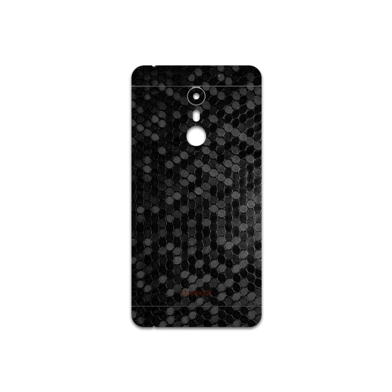 برچسب پوششی ماهوت مدل Honey-Comb-Circle مناسب برای گوشی موبایل یومی Super