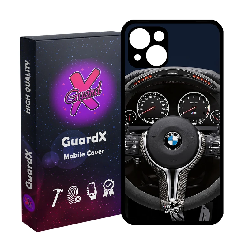 کاور گارد ایکس طرح BMW مدل Glass10345 مناسب برای گوشی موبایل اپل iPhone 13