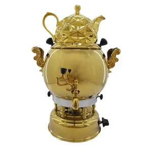سماور گازی مدل عروس کد bst-9 ظرفیت 6 لیتر 