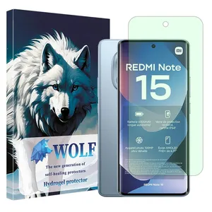 Wolf Hydrogel model anti green Screen Protector for Xiaomi Redmi Note 15 4G mobile phone