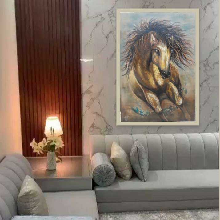تابلو نقاشی رنگ روغن مدل A3
