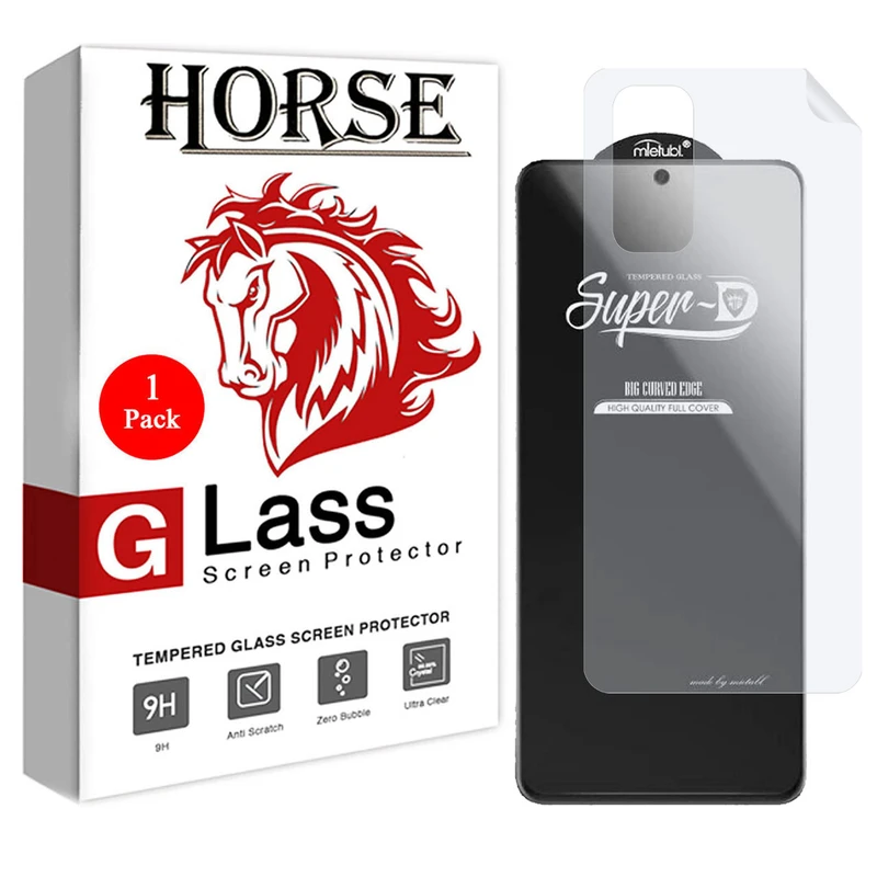 محافظ صفحه نمایش  هورس  مدل 2SN-Glass   مناسب برای گوشی موبایل شیائومی  Redmi Note 11  به همراه محافظ پشت گوشی