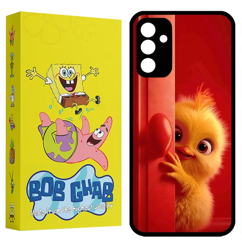 کاور باب قاب طرح جوجه مدل BCPA34 مناسب برای گوشی موبایل سامسونگ Galaxy A34 5G