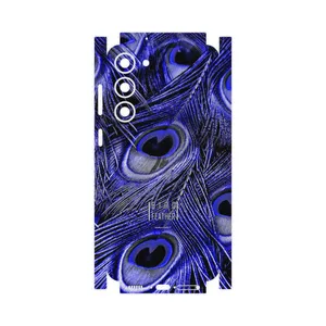 MAHOOT Purple Feather-FullSkin Cover Sticker for Samsung Galaxy S23 Plus