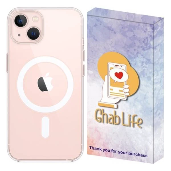 کاور قاب لایف مدل مگ سیف طرح MGSAFE مناسب برای گوشی موبایل اپل iPhone 13