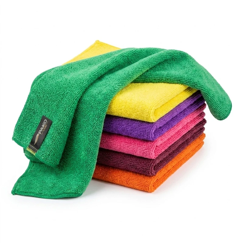 دستمال نظافت خودرو پاکو مدل MPAK0406 بسته 6 عددی