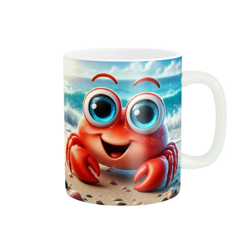 ماگ پاد آفرین طرح خرچنگ کد 3559