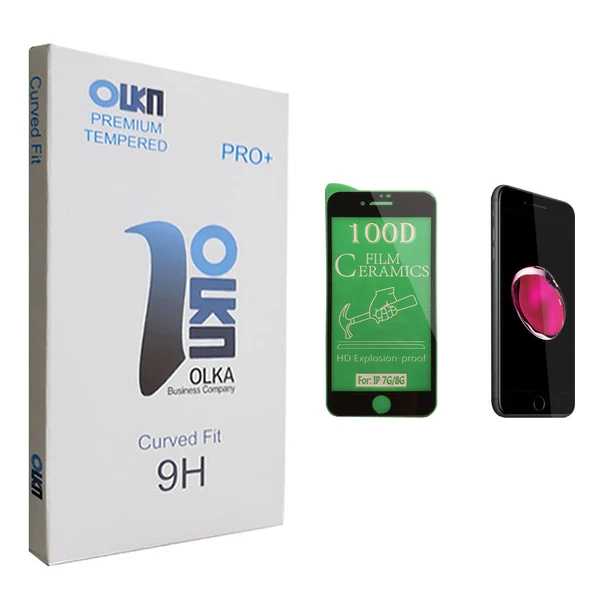 محافظ صفحه نمایش سرامیکی الکا مدل +PRO مناسب برای گوشی موبایل اپل iPhone 8
