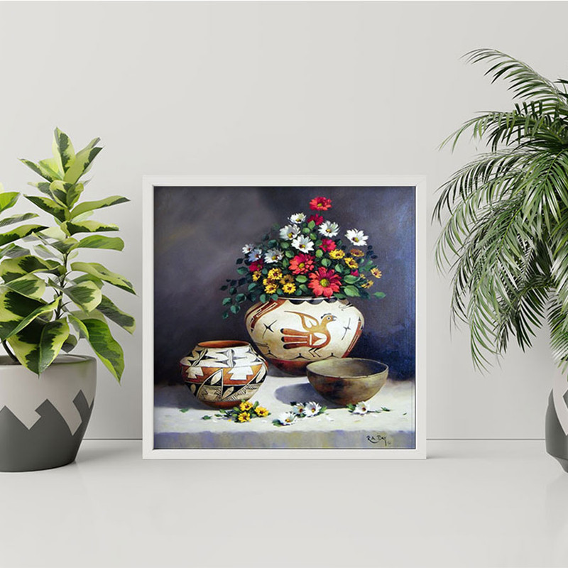 تابلو طرح گل مدل EP540