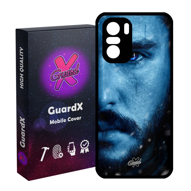 کاور گارد ایکس طرح Jon Snow مدل Glass10203 مناسب برای گوشی موبایل شیائومی Poco F3/MI 11X/MI 11X Pro/Redmi K40/K40 Pro
