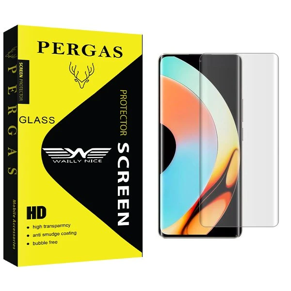 محافظ صفحه نمایش وایلی نایس مدل Pergas UV مناسب برای گوشی موبایل ریلمی 10 Pro Plus