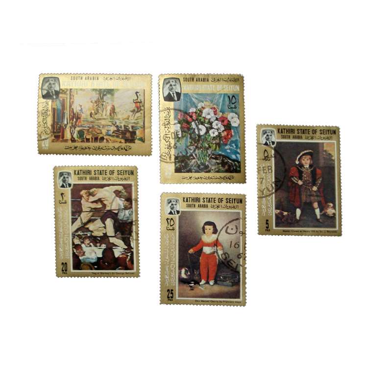 تمبر یادگاری مدل تاریخی کد DS2397 مجموعه 5 عددی