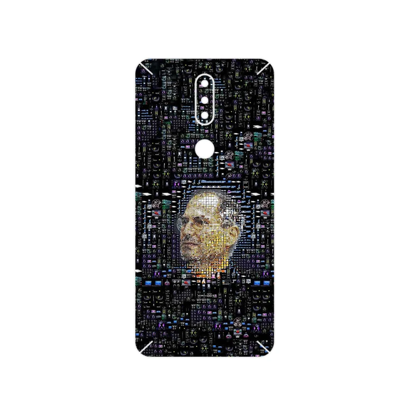 برچسب پوششی ماهوت مدل 2 Collage of Steve Jobs مناسب برای گوشی موبایل نوکیا 2.4
