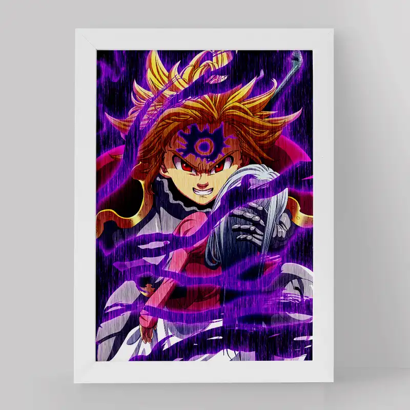 تابلو خندالو مدل ملیوداس انیمه هفت گناه کبیره کد 17569