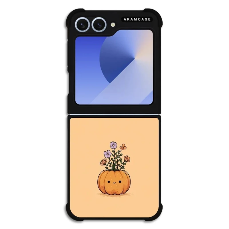 کاور آکام مدل AMC-WSGZFLIP6-PUMPKIN-19 مناسب برای گوشی موبایل سامسونگ Galaxy Z Flip 6