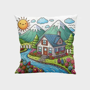 کوسن کودک پاد آفرین مدل منظره کد DKK828
