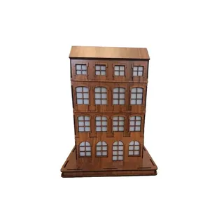 ساعت رومیزی مدل باینری طرح خانه