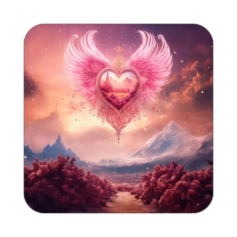 زیر لیوانی کاکتی مدل عاشقانه کد mp10467