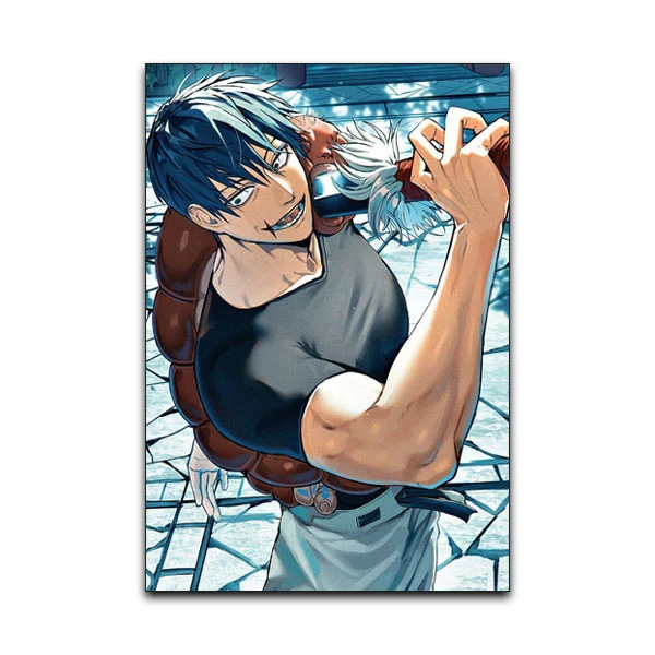 تابلو شاسی گوفی مدل انیمه جوجوتسو کایزن زنین توجی نبرد جادو Toji Jujutsu Kaisen Anime کد SWRD21