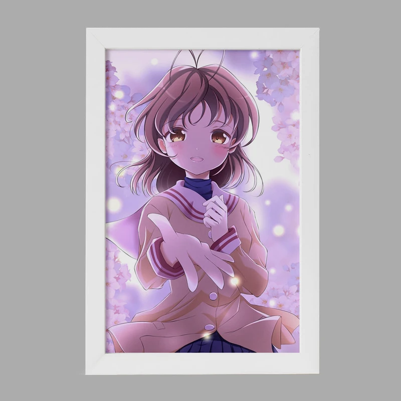 تابلو خندالو مدل ناگیسا انیمه کلند Clenned  کد 22389