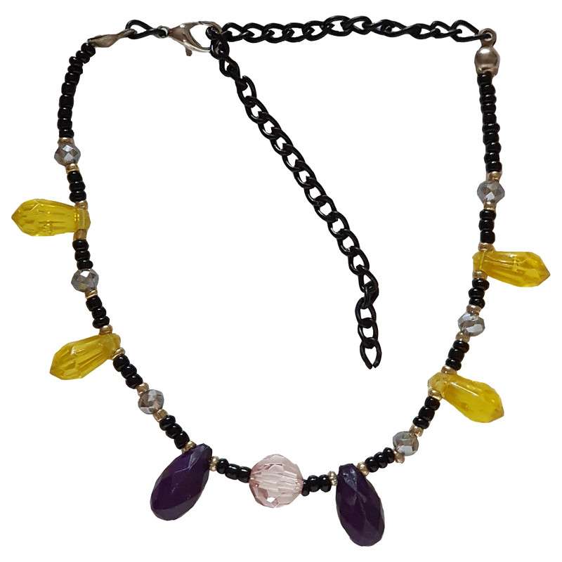 پابند زنانه ماه فام مدل کریستال پابند زنانه ماه فام مدل کریستال