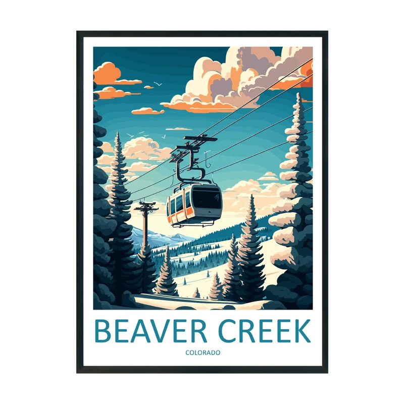 پوستر مدل بیور کریک کلورادو