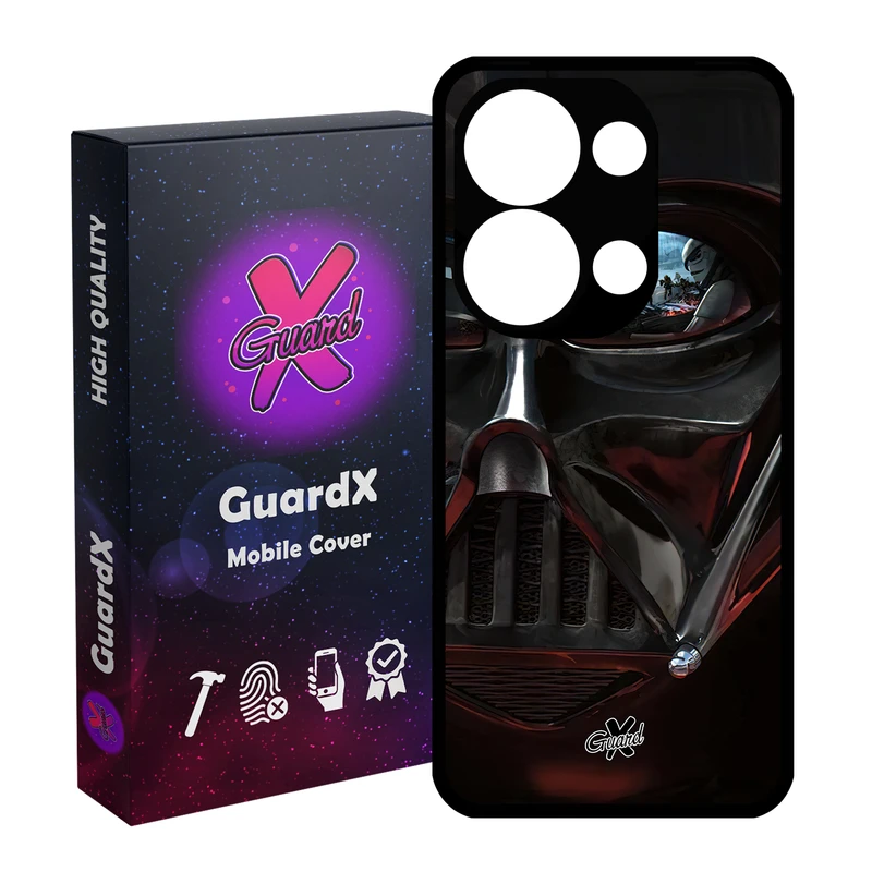 کاور گارد ایکس طرح جنگ ستارگان مدل Glass10480 مناسب برای گوشی موبایل شیائومی Poco X6 5G / Note 13 Pro 5G