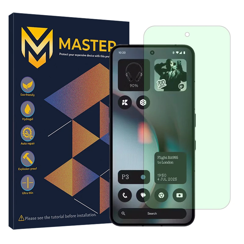 محافظ صفحه نمایش حفاظت از نور سبز مستر مدل Eye Care مناسب برای گوشی موبایل ناتینگ Phone 3 