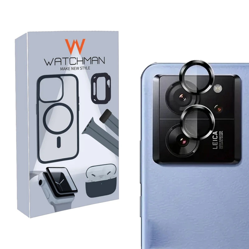 محافظ لنز دوربین واچ من مدل Ring Metal-4K مناسب برای گوشی موبایل شیائومی Mi 13t / 13t pro