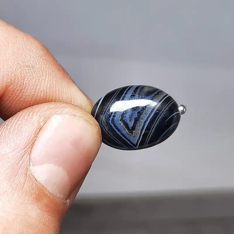 گردنبند زنانه مدل عقیق کد 2-14