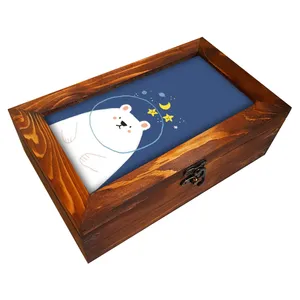 جعبه هدیه چوبی مدل          BG75