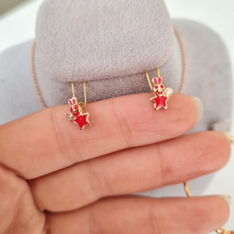 نیم ست دخترانه مدل خرگوش