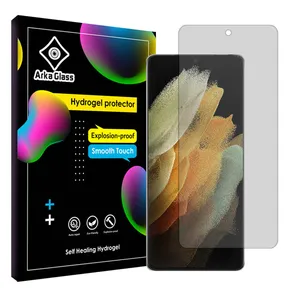 Arka Glass Tough model transparent screen protector suitable for Samsung Galaxy S21 Ultra 5G Mobile phone
