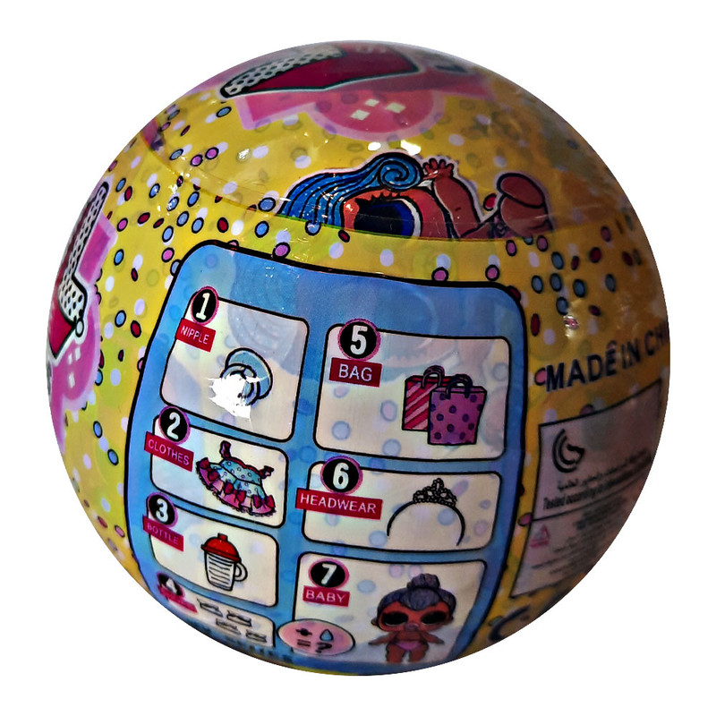 اسباب بازی شانسی ال او ال سوپرایز مدل LIL SISTERS کد 611