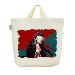 ساک خرید خندالو مدل نزوکو انیمه شیطان کش کد 1111