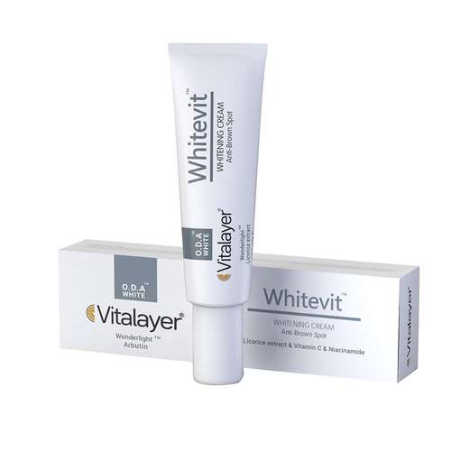 کرم روشن کننده ویتالیر مدل Whitevit حجم 30 میلی لیتر
