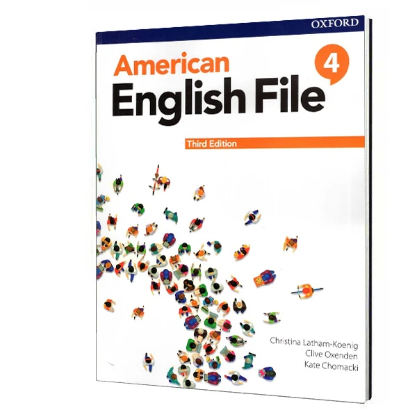 کتاب American English File 4 3rd اثر Christina Latham and Clive Oxenden انتشارات OXFORD