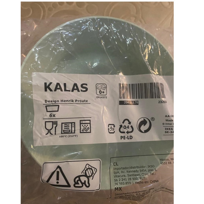 کاسه ایکیا مدل KALAS-2046 بسته 6 عددی