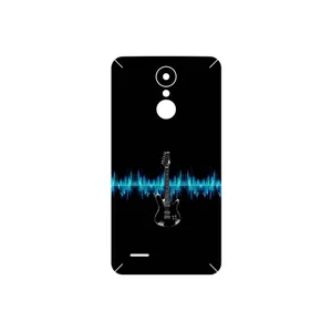 MAHOOT Electric Guitar Cover Sticker for LG K8 2017