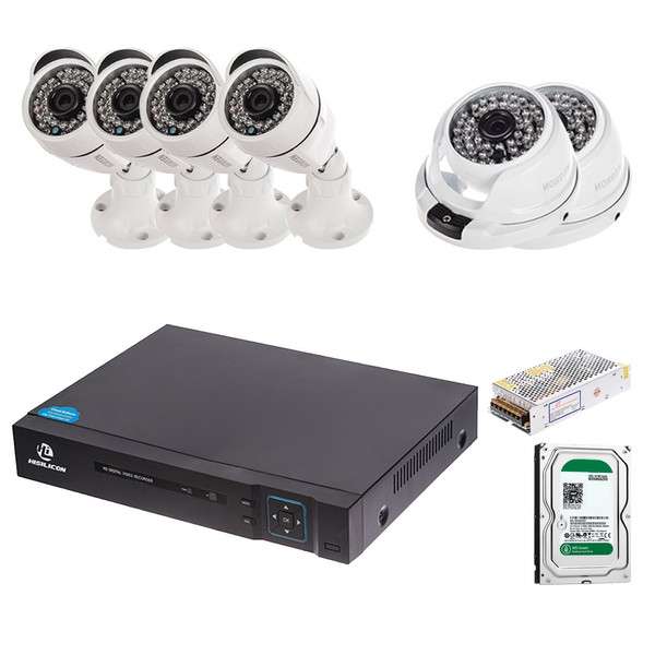 سیستم امنیتی ای اچ دی نگرون کاربری فروشگاهی 6 دوربین