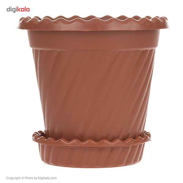 گلدان گل سنگ مدل 212 ارتفاع 16 سانتی متر گلدان گل سنگ مدل 212 ارتفاع 16 سانتی متر