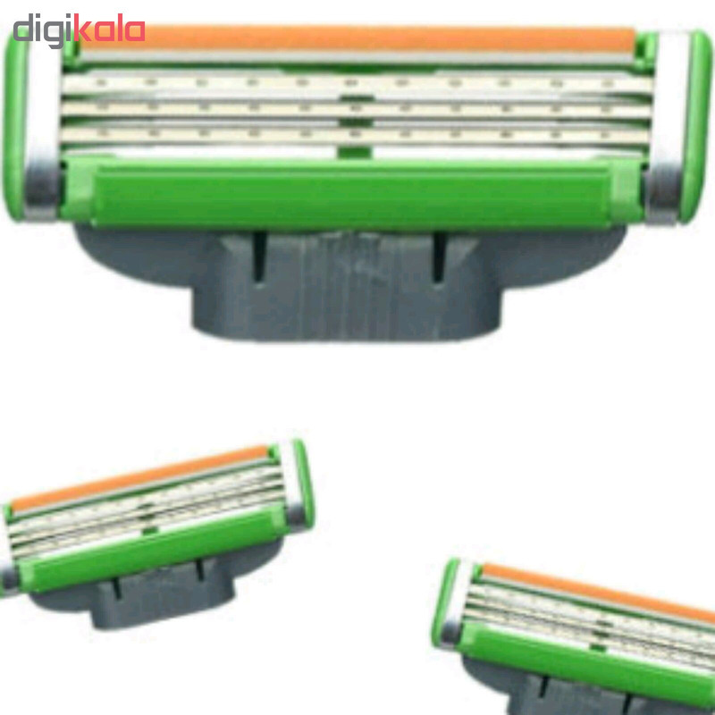 تیغ یدک اصلاح ژیلت مدل پاور M3 power بسته 4 عددی