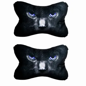پشت گردنی صندلی خودرو مدل گربه کد 1387g بسته 2 عددی