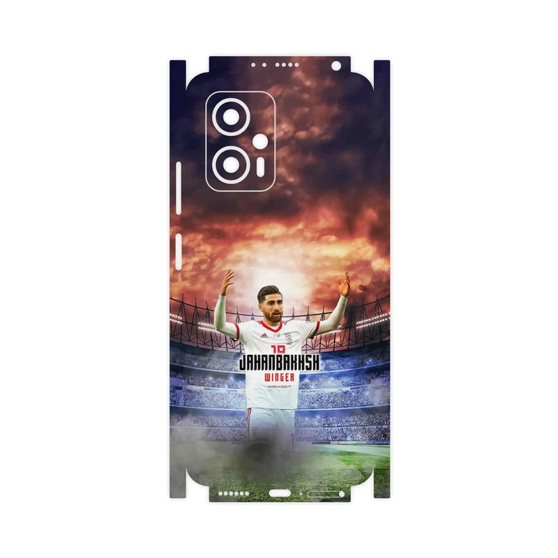 برچسب پوششی ماهوت مدل Alireza Jahanbakhsh-FullSkin مناسب برای گوشی موبایل شیائومی Poco X4 GT