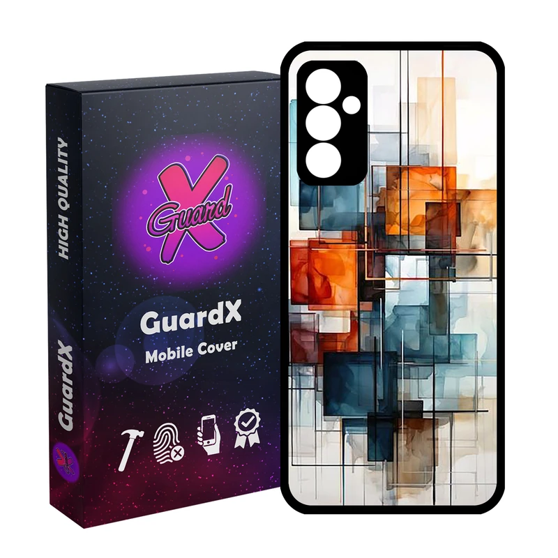 کاور گارد ایکس طرح آبرنگی مدل Glass10811 مناسب برای گوشی موبایل سامسونگ Galaxy A54 / A54 5G