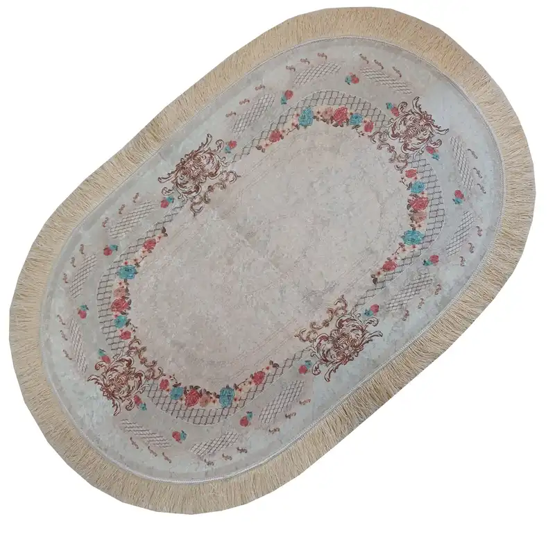 پادری مدل بیضی کد 17 سایز 50x80 سانتی متر