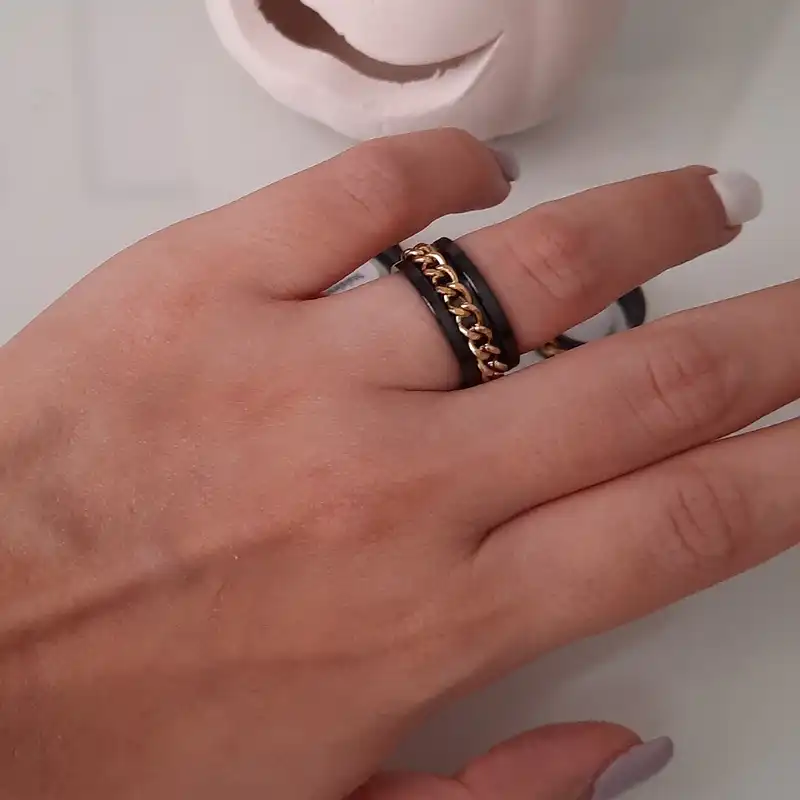 انگشتر رستاخیز مدل زنجیری کد zrk-ang16