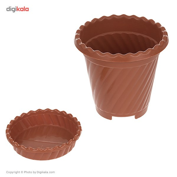 گلدان گل سنگ مدل 212 ارتفاع 16 سانتی متر گلدان گل سنگ مدل 212 ارتفاع 16 سانتی متر